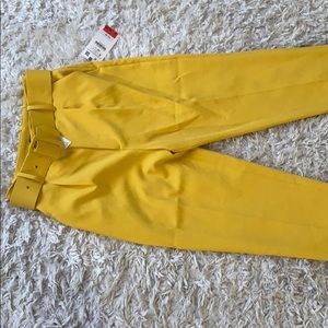 Yellow trousers